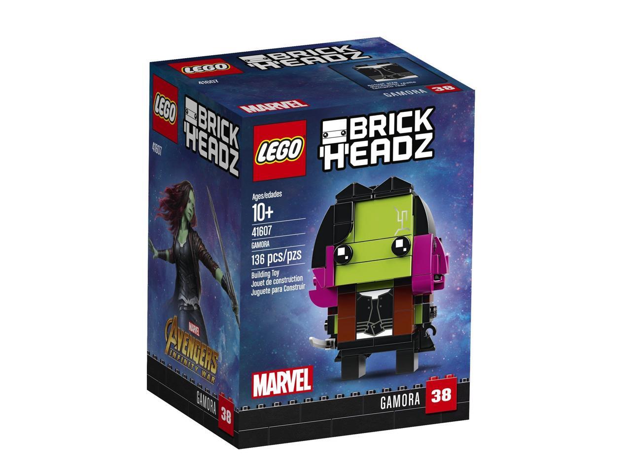 136 Piece LEGO BrickHeadz Gamora 41607 Building Kit