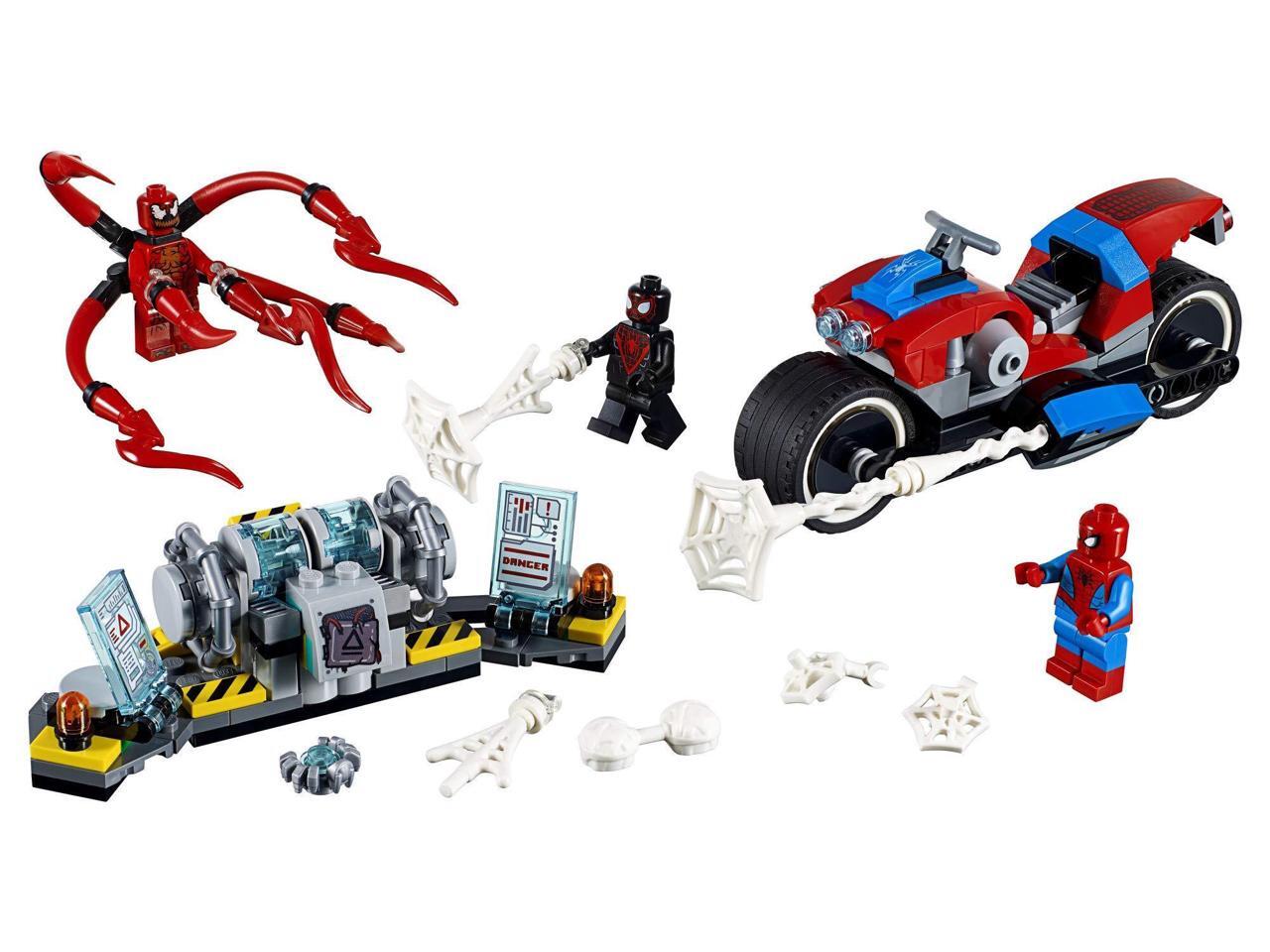 Lego Marvel Spider-Man Bike Rescue 235 pcs New Sealed