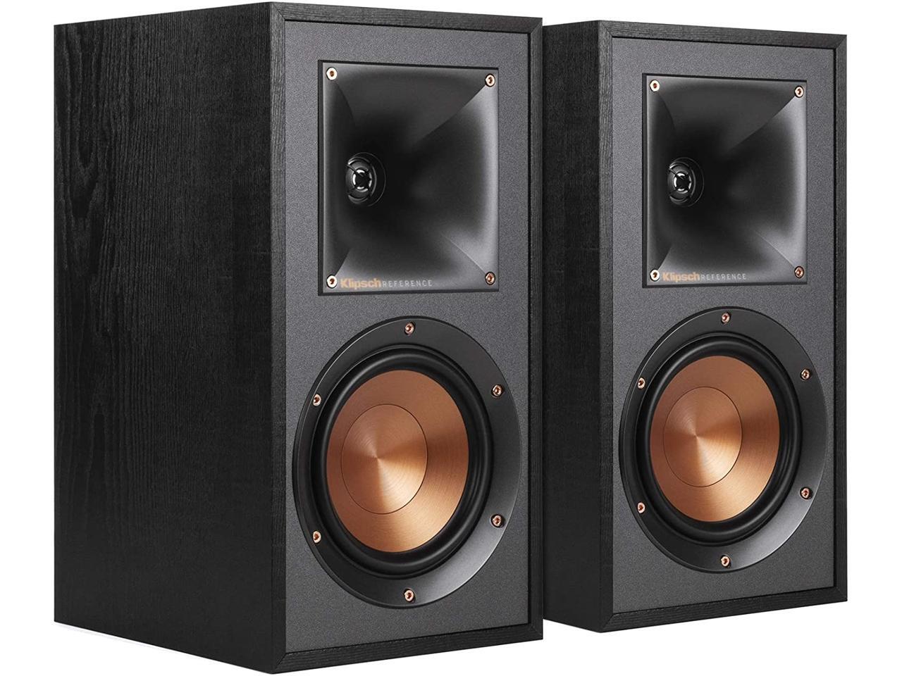 Klipsch R41M Reference BassReflex Design Bookshelf Speakers Black
