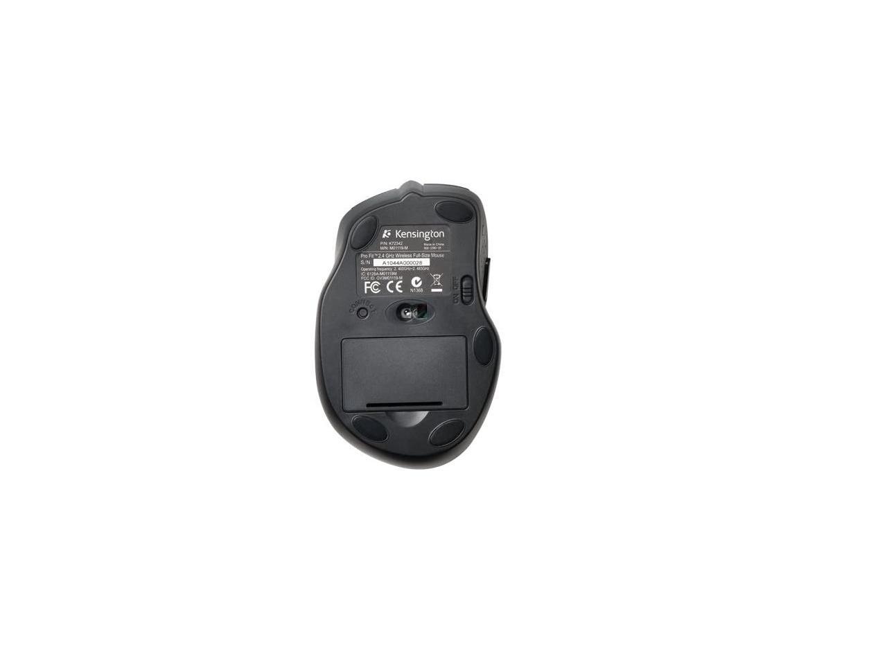 Kensington Pro Fit FullSize Wireless Mouse (K72370US)