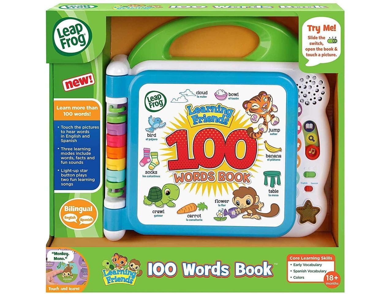 Green for sale online LeapFrog 80-601541 Learning Friends 100 Words Book 