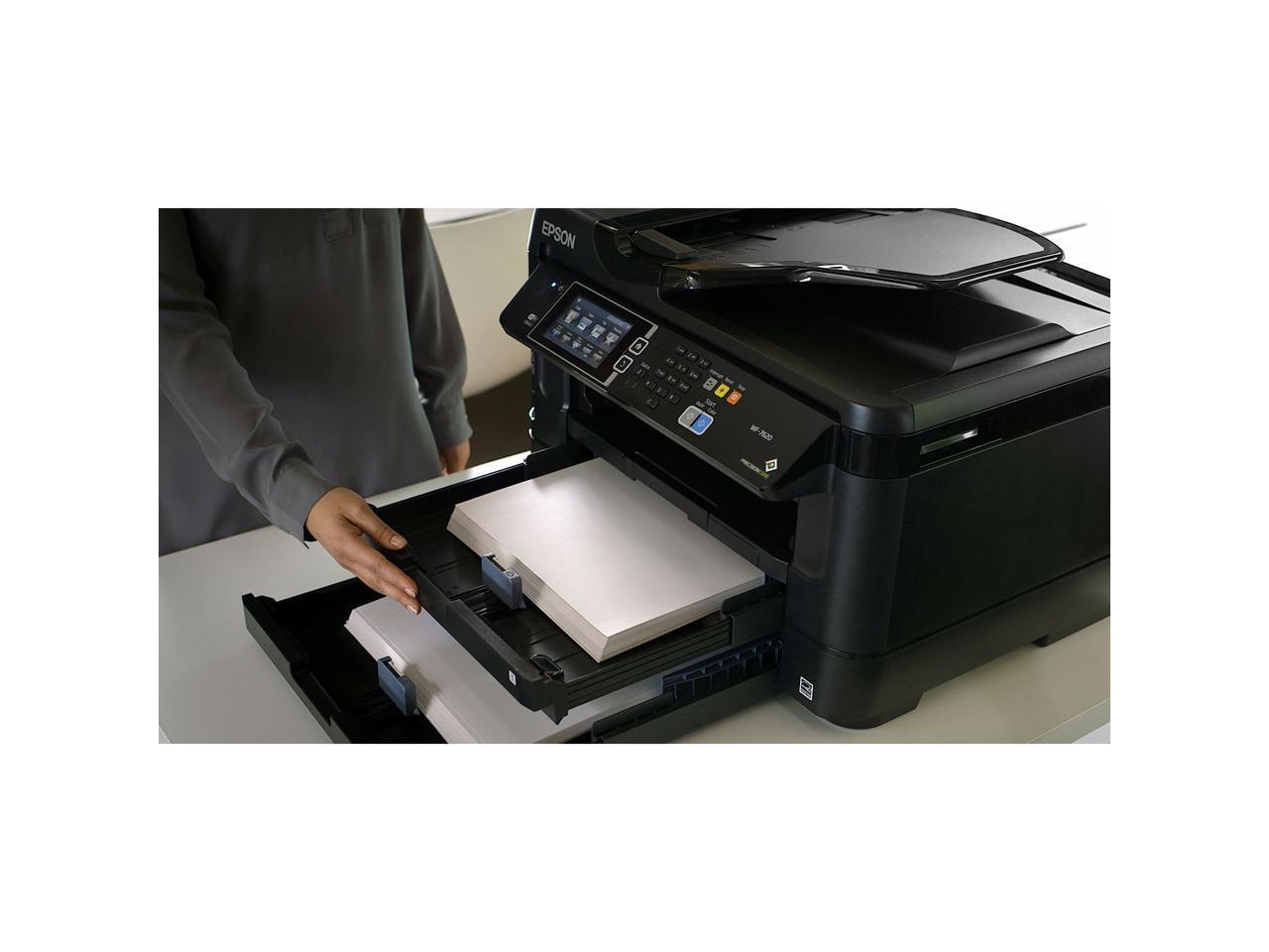Epson Workforce Wf 7620 4800 X 2400 Dpi Ethernetusbwifi All In One Inkjet Printer 9720