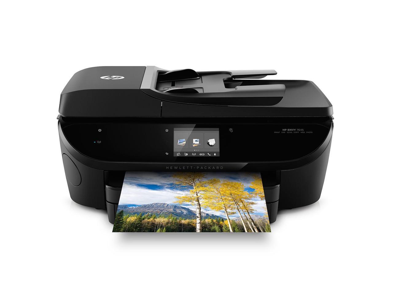 HP Hewlett Packard Envy 7858 All-in-One Photo Printer Scan Bluetooth WiFi Direct