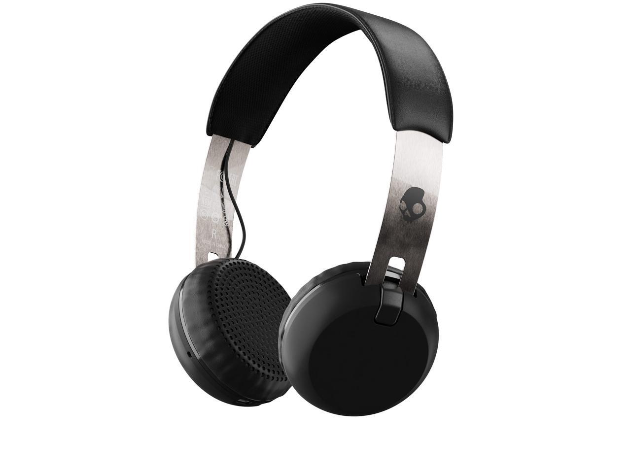Skullcandy Grind Wireless Black/Chrome Bluetooth Onear Headphones