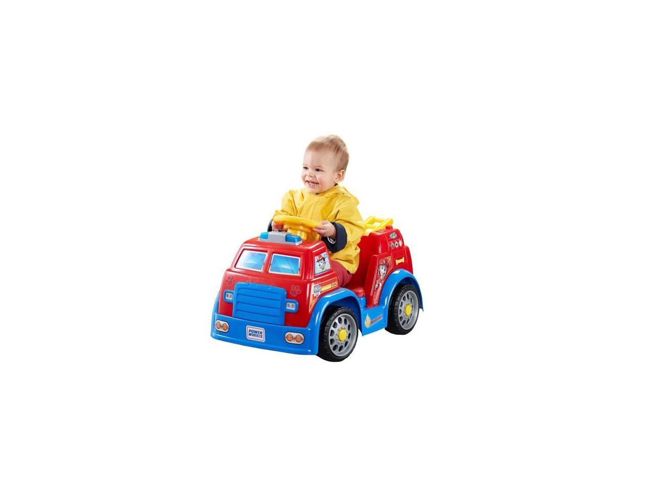 power wheels fire truck with water hose