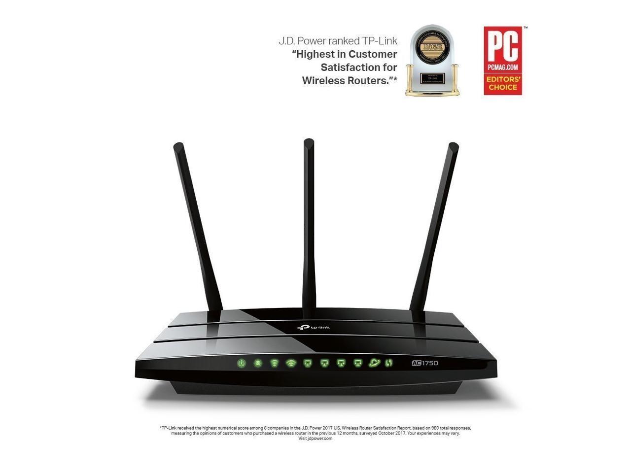 TPLINK Archer C7 AC1750 Wireless Dual Band Gigabit Router Wireless router 4port switch