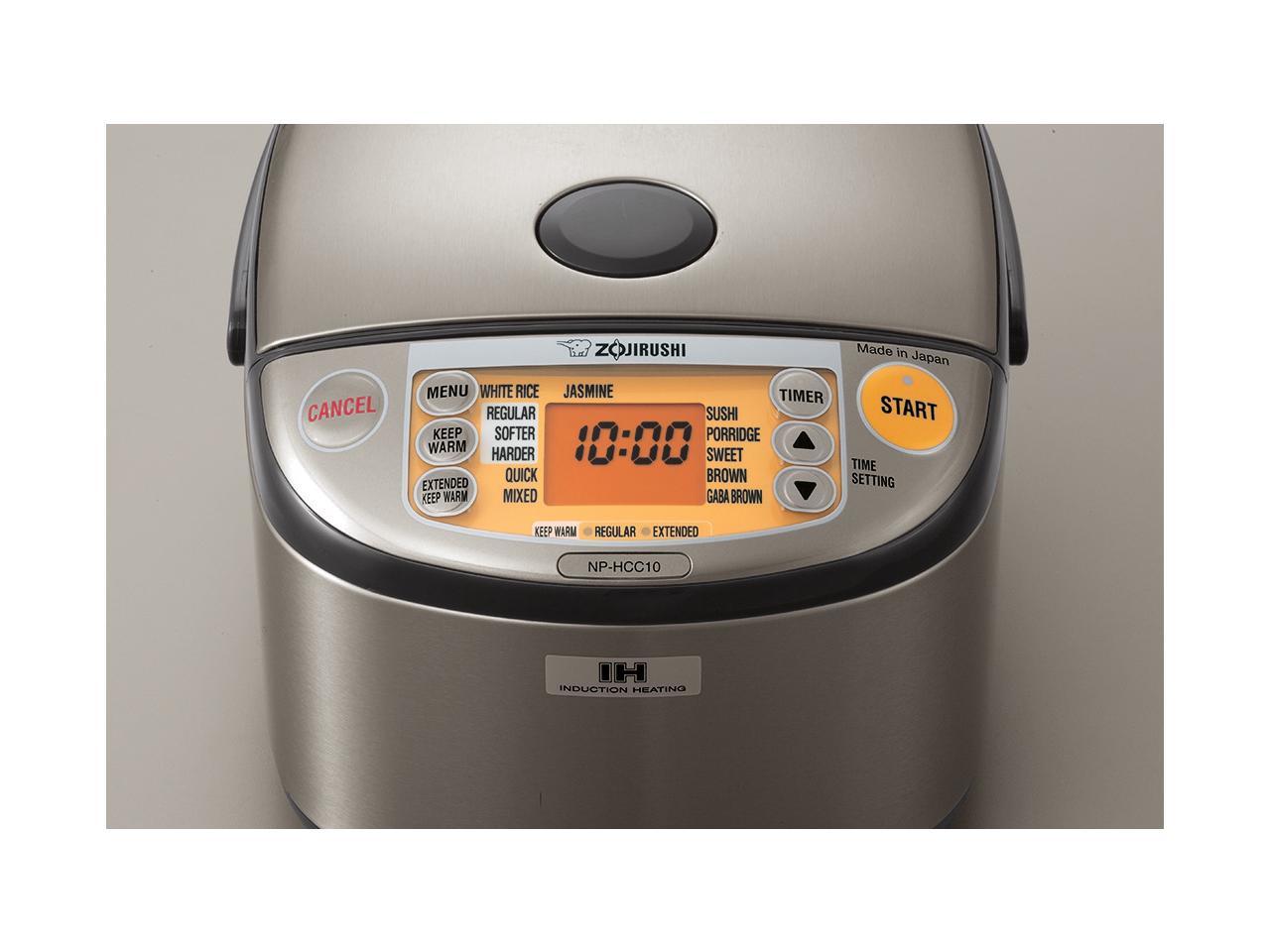 zojirushi np hcc18xh induction heating system rice cooker