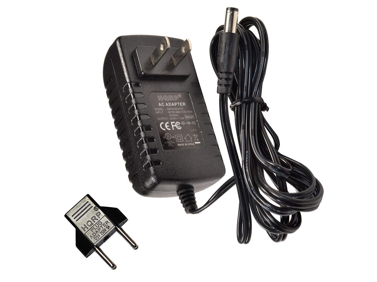 HQRP AC Power Adapter for Venturer Portable DVD Players [UL Listed