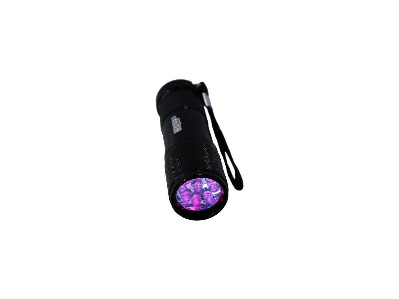 Lampe Torche UV LED Ultra-violette HQRP – Pour Inspection CSI, Détection – Neuve
