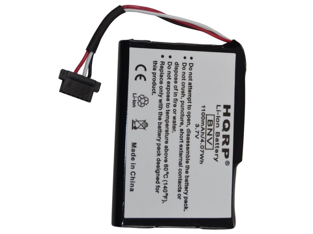HQRP 1100mAh Battery for Magellan RoadMate 1700LM 5045LM GPS Navigator