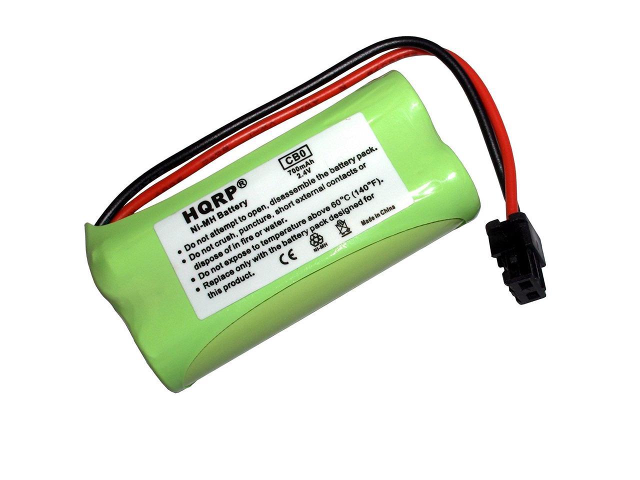 HQRP Cordless Phone Battery for Radio Shack 23-596 / 23-931 / 43-221 / ...