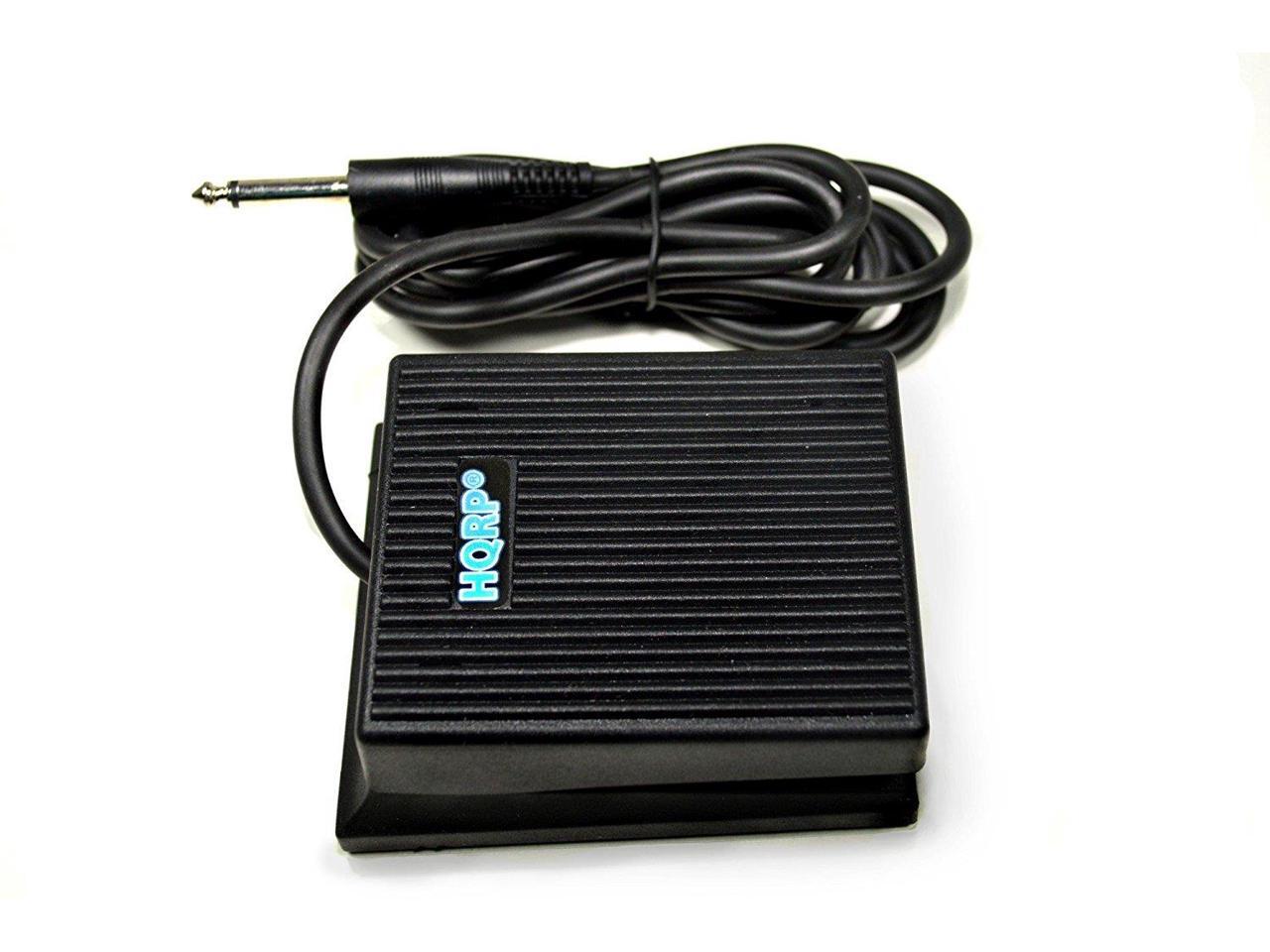 HQRP Foot Switch for Alesis SR16 SR18 Drum Machine Damper Sustain