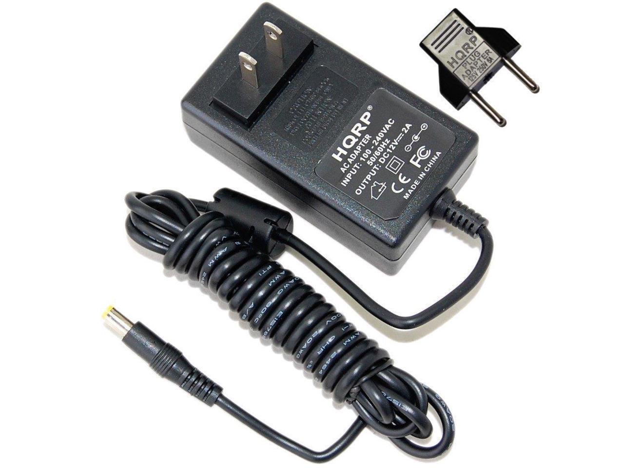 HQRP 12V 2A Power Supply / AC Adapter for Lorex CVA4902 Power Cord