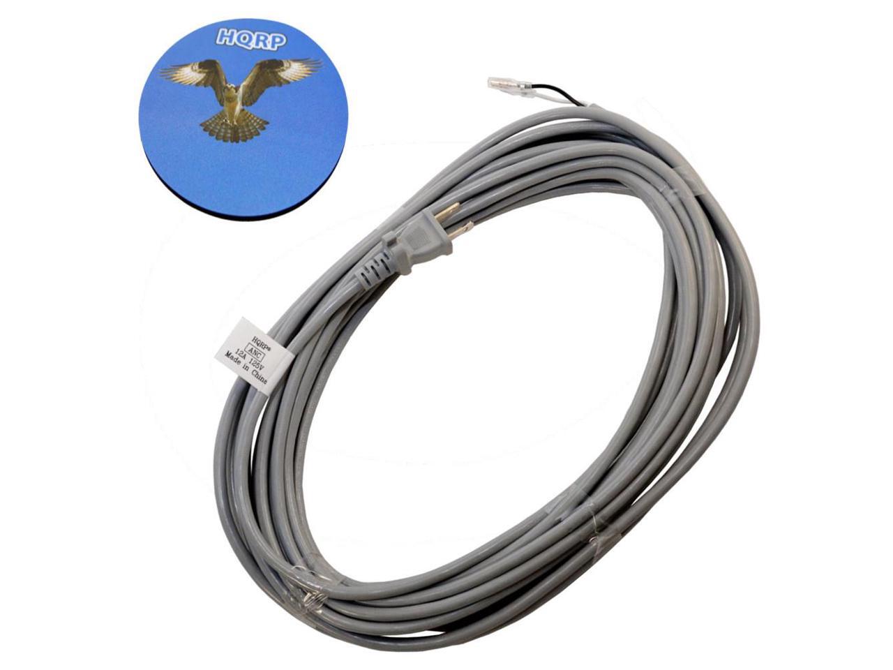 HQRP AC Power Cord for Dyson DC65 Upright Vacuum Cleaner DC65 Mains