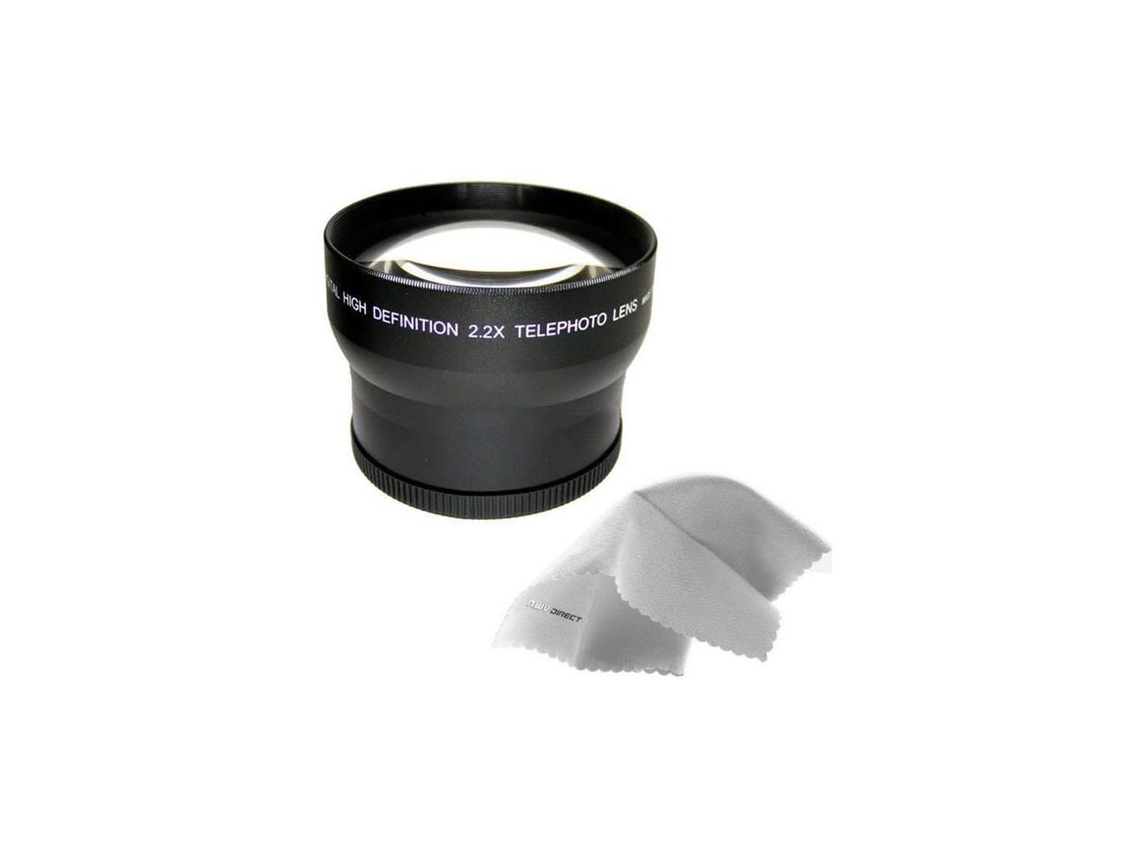 Only for Lenses with Filter Sizes of 40.5, 49, 55, 58, 62 or 67mm New 2.0X High Definition Telephoto Conversion Lens for Sony Alpha A5100