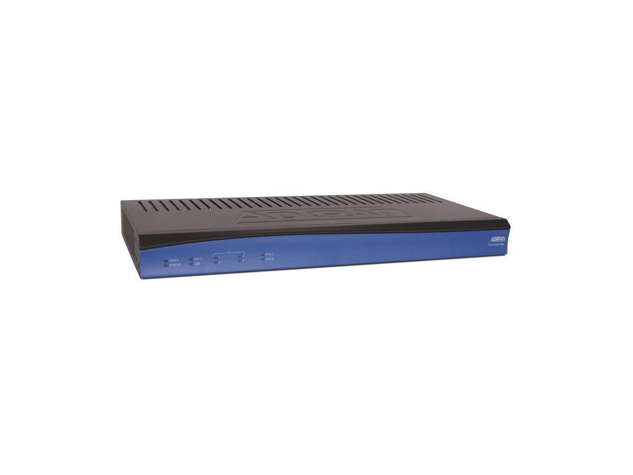 Adtran - 4243924F1 - Adtran Total Access 924e VoIP Gateway - 3 X RJ-45 ...