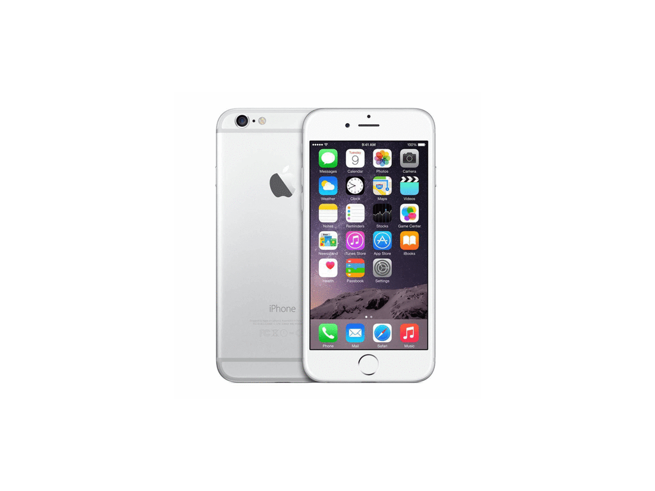 Refurbished Iphone 6 Plus Silver T Mobile 64gb Mgc62ll A 14 Newegg Com