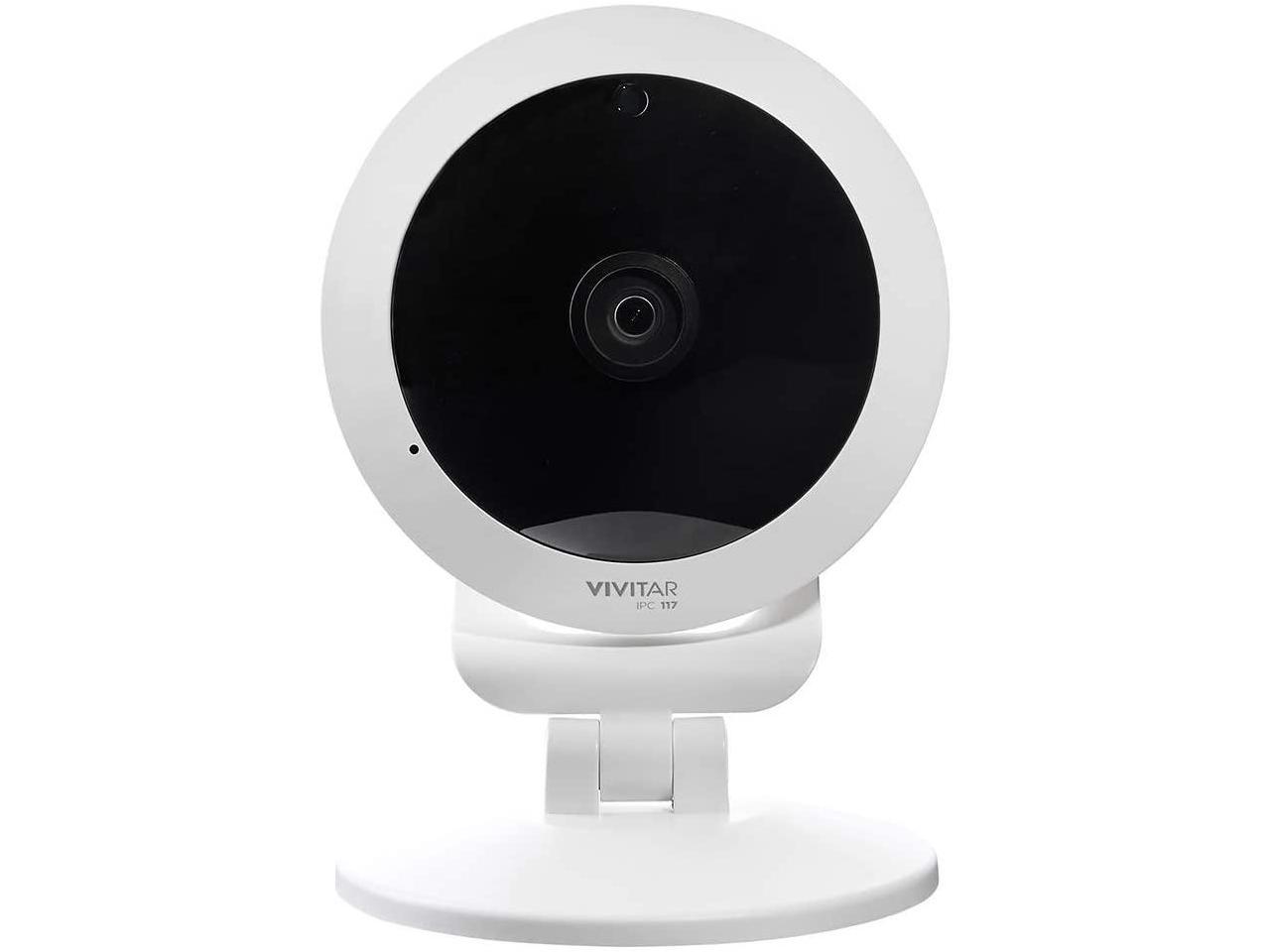 Vivitar IPC117 360 Wide Angle 1080p HD Wi-Fi Smart Home Camera with Motion 