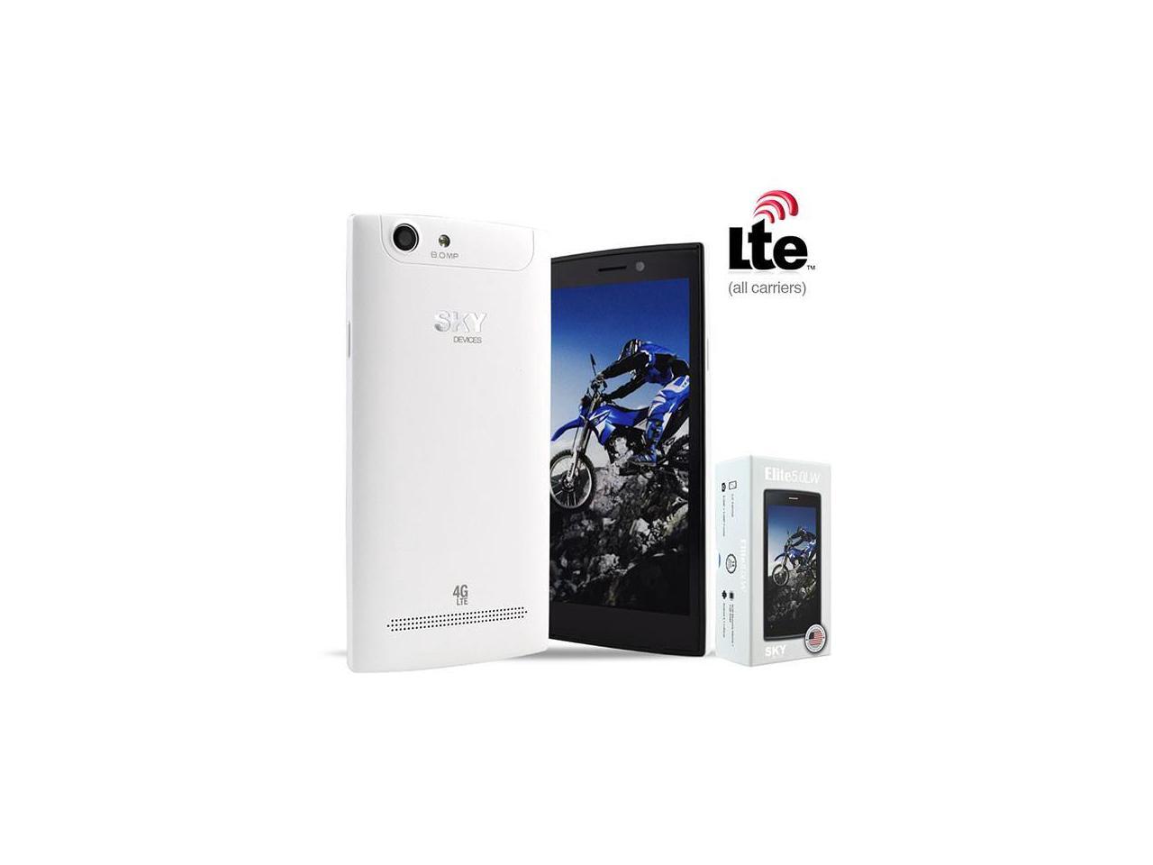 Sky Devices Elite 5.0LW 4G LTE Cell phone Unlocked Cell phones 5