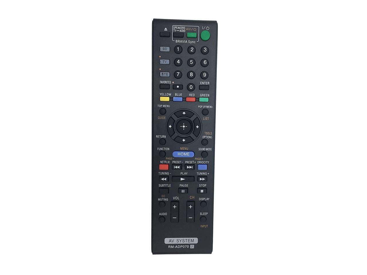 New RM-ADP070 Replaced Remote fit for Sony BDV-E780W RM-ADP059 HBD-E280