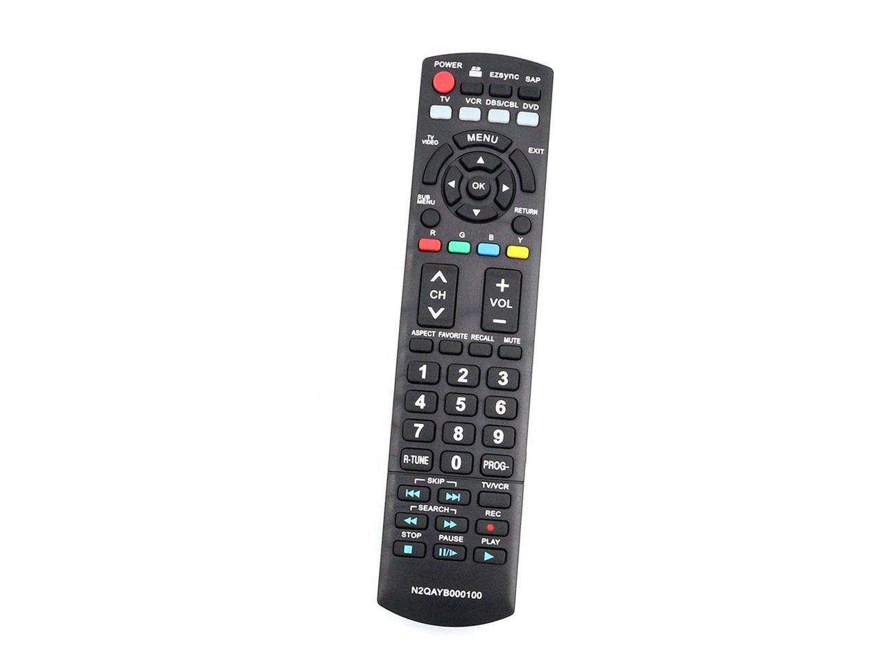 N2qayb000100 Replace Remote Control Fit For Panasonic Plasma Lcd Tv Tc 26lx70 Th 42px77u Th 46pz80u Th 50pz700 Th 58pz700u Pt 61lcz70 Thc 50hd18 Pt 61lcz70 Thc 42fd18 Tc32lx14 Tcp65s1 Tcl37g1 Newegg Com