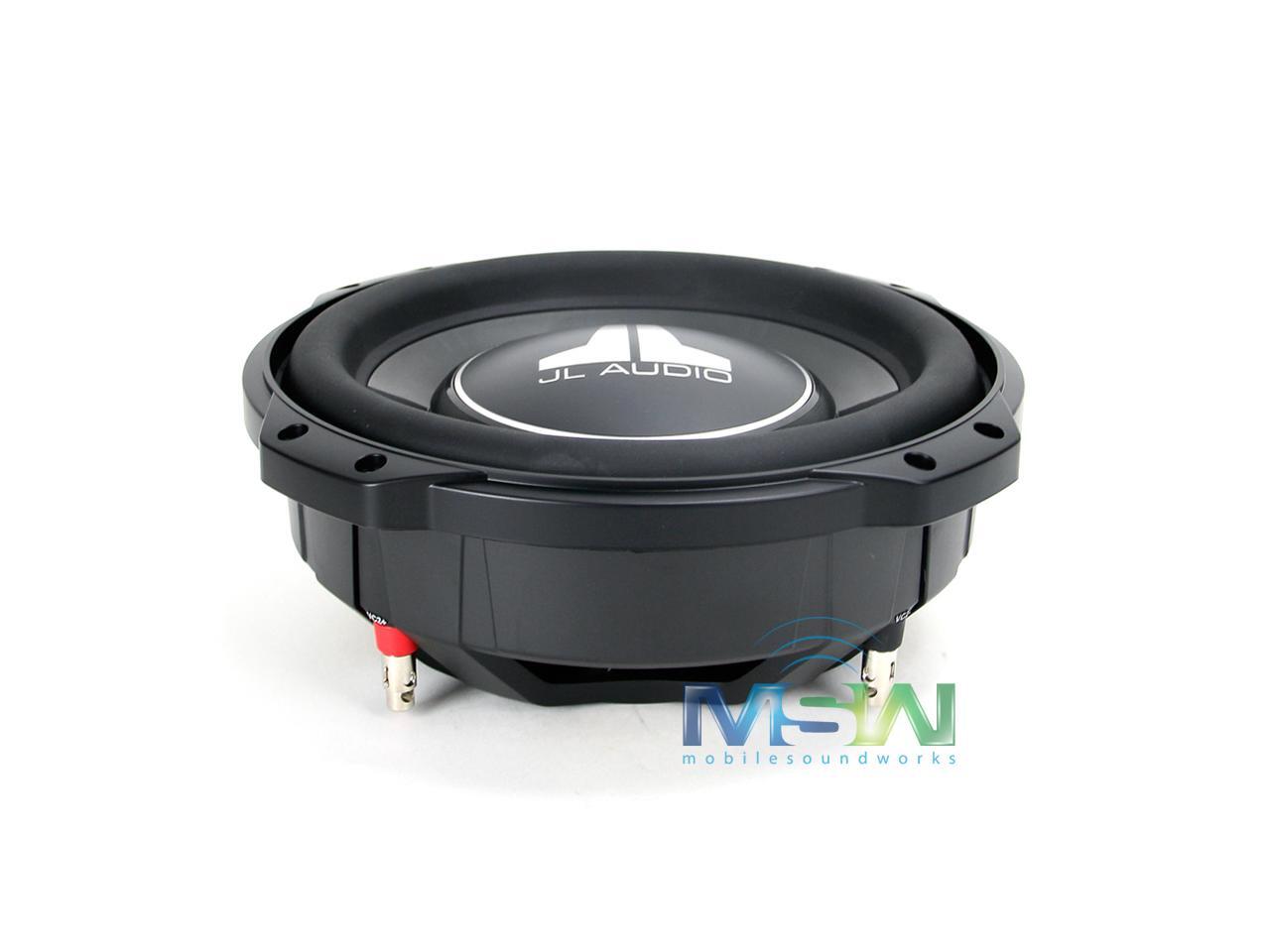 JL Audio 10TW3D4 Shallowmount 10" subwoofer with dual 4ohm voice