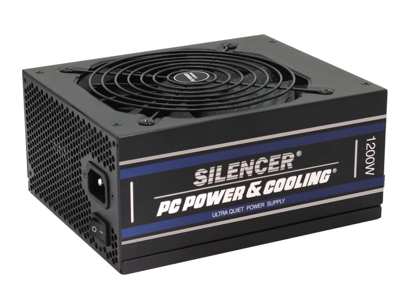 PC Power & Cooling Silencer Series 1200 Watt, 80 Plus Platinum, Fully