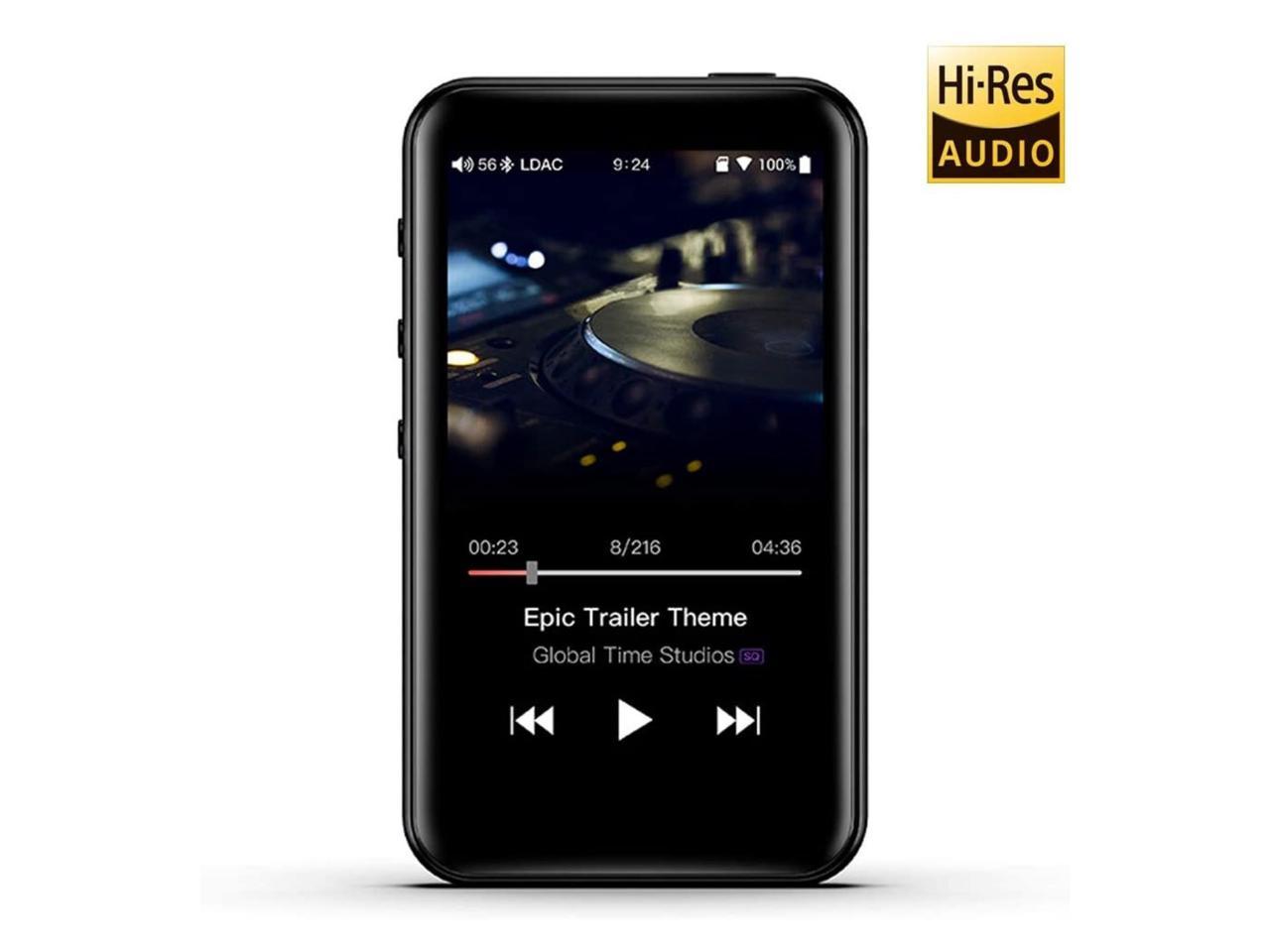 Fiio M6 High Resolution Lossless Music Mp3 Player With Aptx Aptx Hd Ldac Hifi Bluetooth Usb Audio Dac Dsd Tidal Spotify Support And Wifi Air Play Full Touch Screen Newegg Com