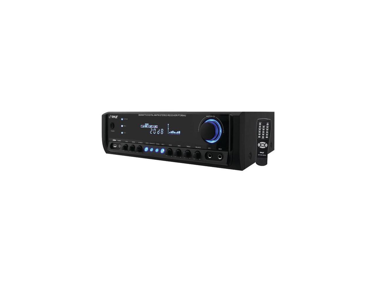 Pyle Audio PT390AU PyleHome PT390AU AM/FM Receiver 300 W RMS 4