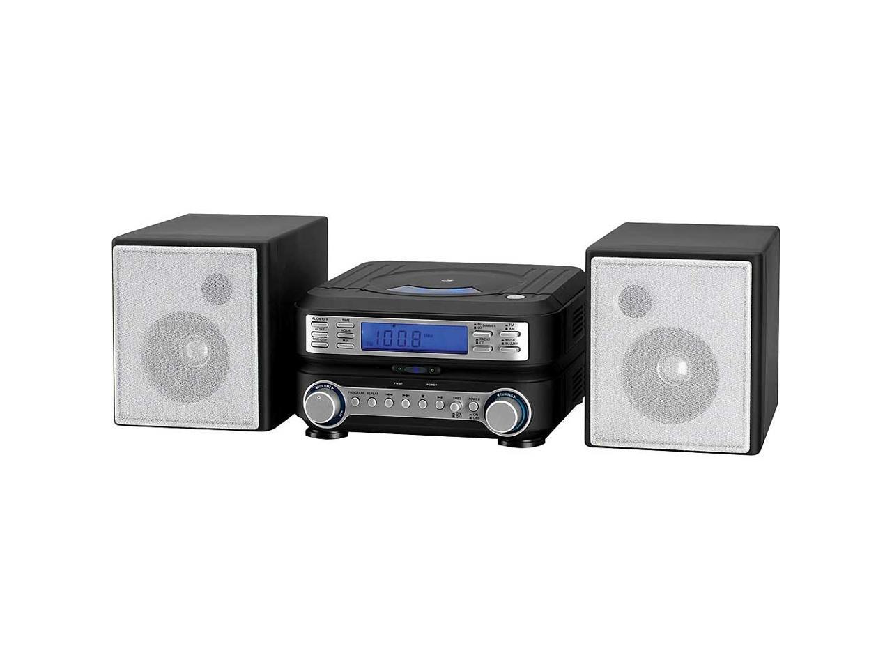 gpx hm3817dtblk cd home music system