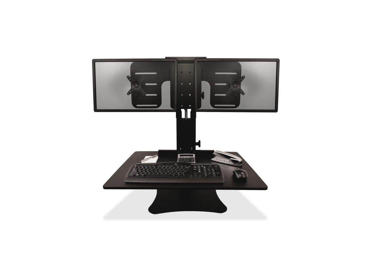 Dual Monitor Sit-Stand Desk Converter 
