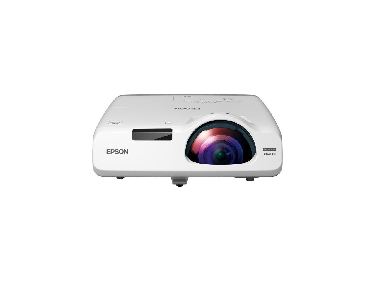 Epson Powerlite 535w Wxga 3lcd Widescreen Short Throw Projector 3400 Lumens V11h671020 Neweggca 2474