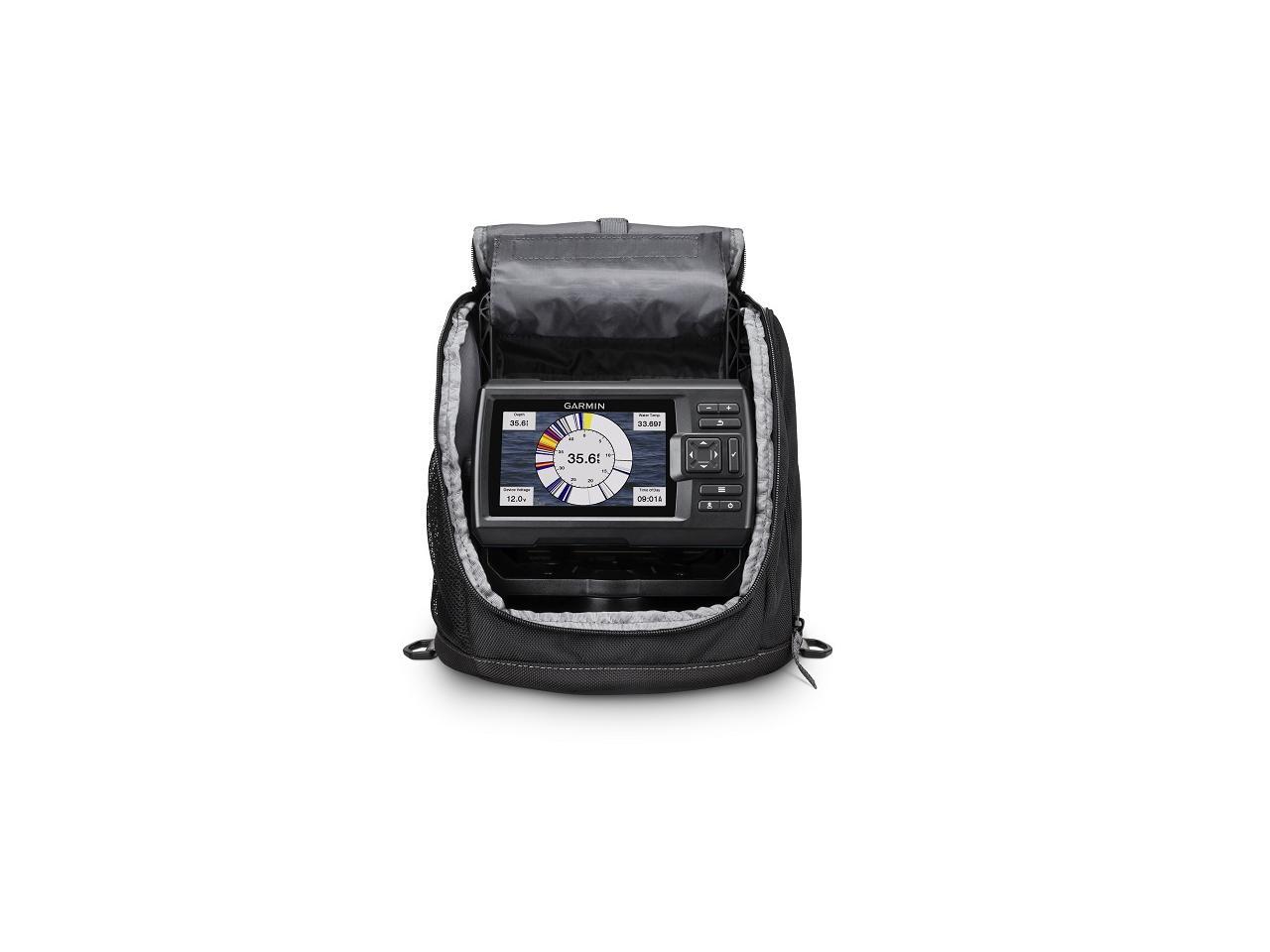 garmin striker plus 5cv ice fishing bundle
