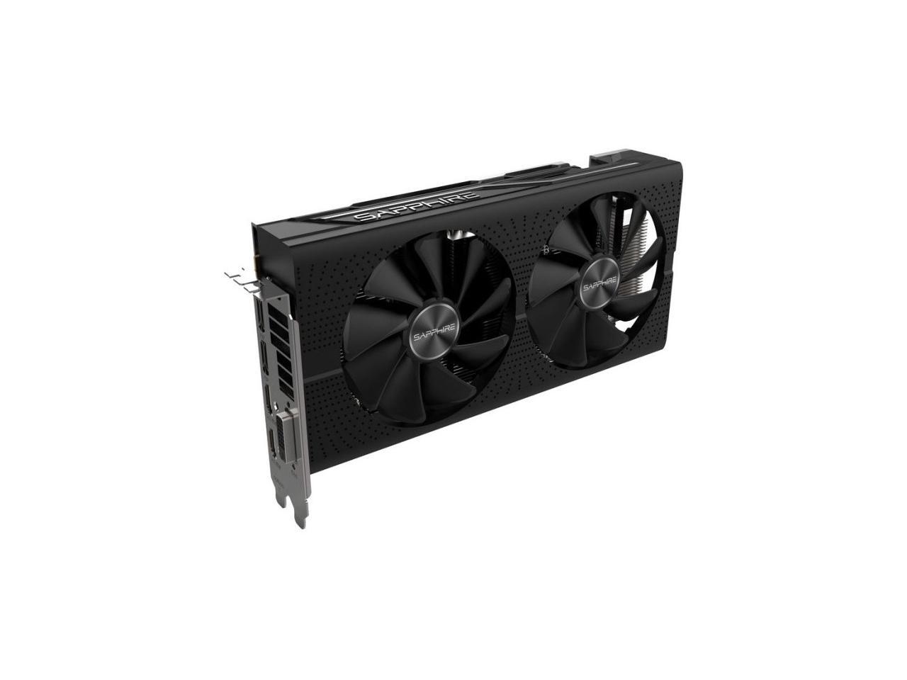 Sapphire 112650520G Radeon PULSE RX 580 8GB GDDR5 DUAL HDMI / DVID / DUAL DP OC Graphic Cards Sapphire 112650520G Radeon PULSE RX 580 8GB GDDR5 DUAL HDMI / DVID / DUAL DP OC Graphic Cards