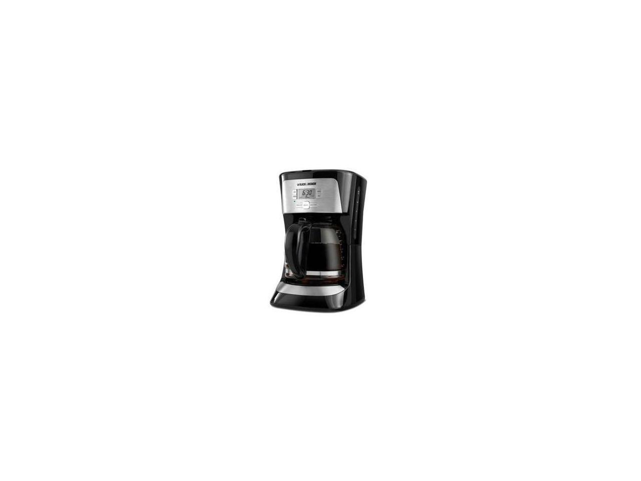 Black & Decker CM2020B Black 12C Prog Coffee SS Blk