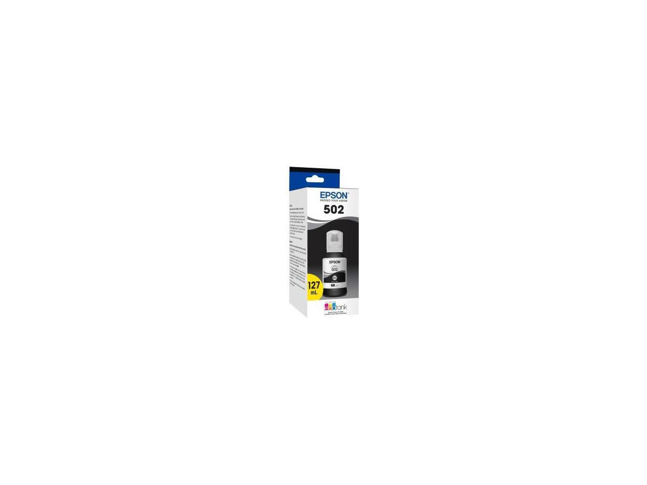 Epson T502 Black T502 EcoTank Black AutoStop Ink Bottle (et2700 et