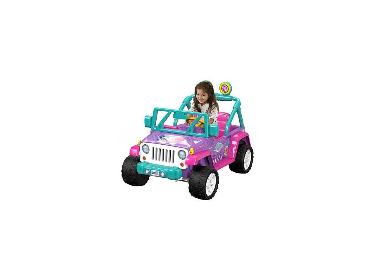 shimmer and shine power wheels jeep
