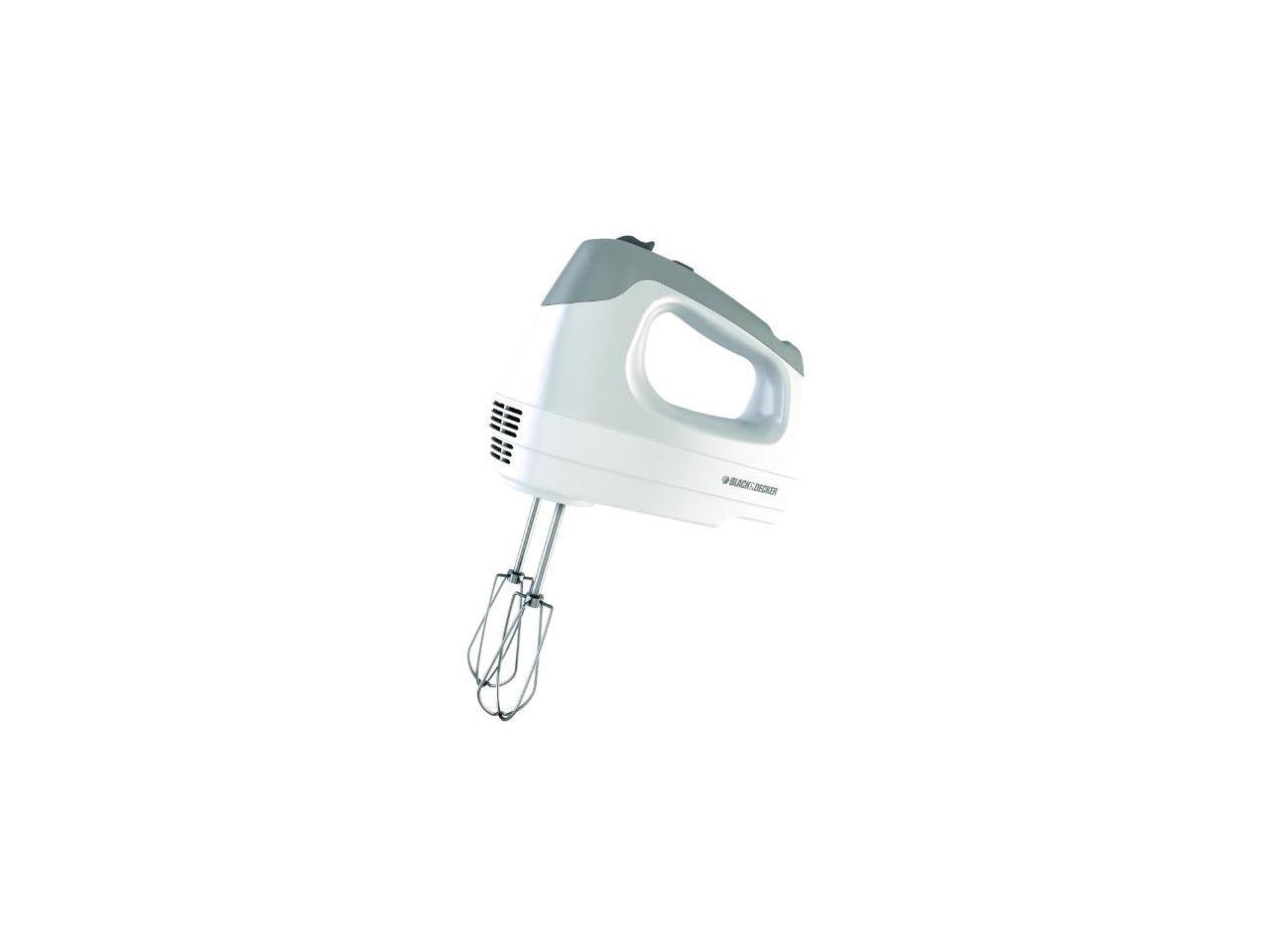 Black & Decker 6Speed Hand Mixer, White/Grey MX3000W