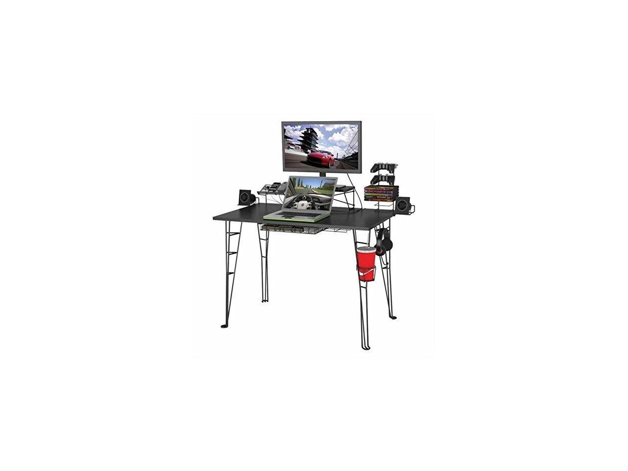 Atlantic 33935701 Gaming Desk Black for sale online 