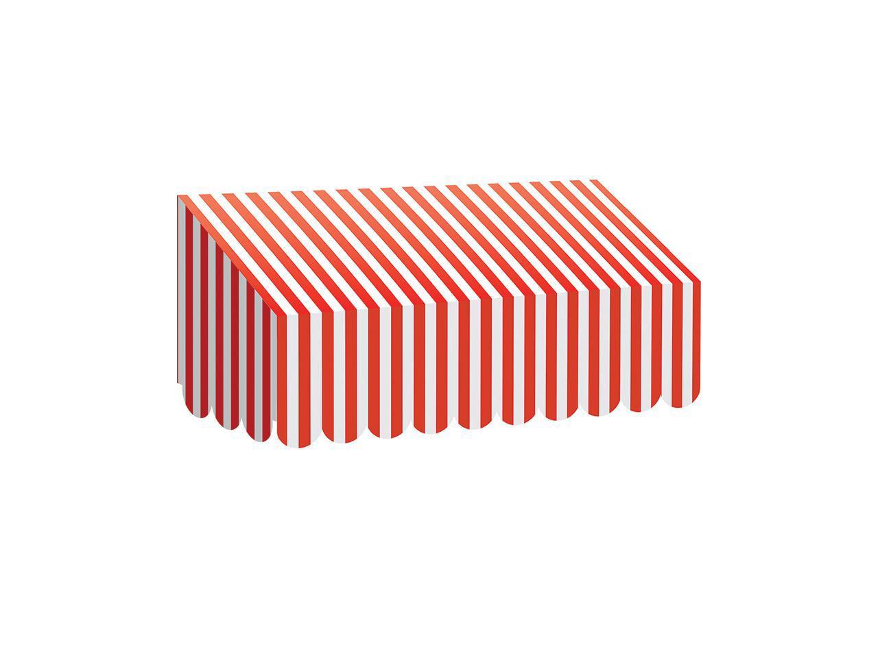 Teacher Created Resources Red and White Stripes Awning 77165 