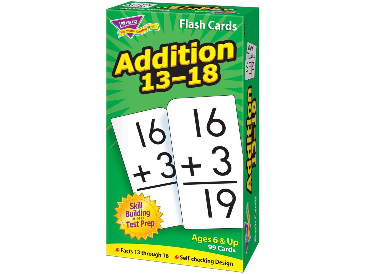 Flash Cards Subtraction 13-18 99Box 