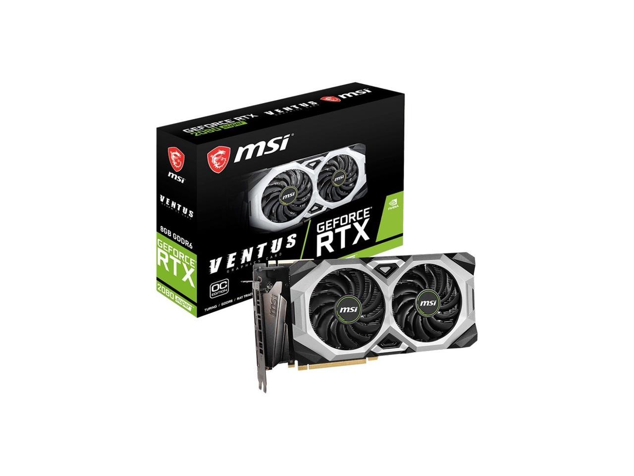 OB] MSI Gaming GeForce RTX 2080 Super 8GB GDRR6 256-Bit (RTX 2080 