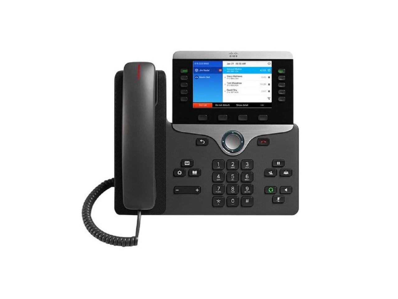Cisco CP8851K9= 8851 IP Phone Cable Wall Mountable
