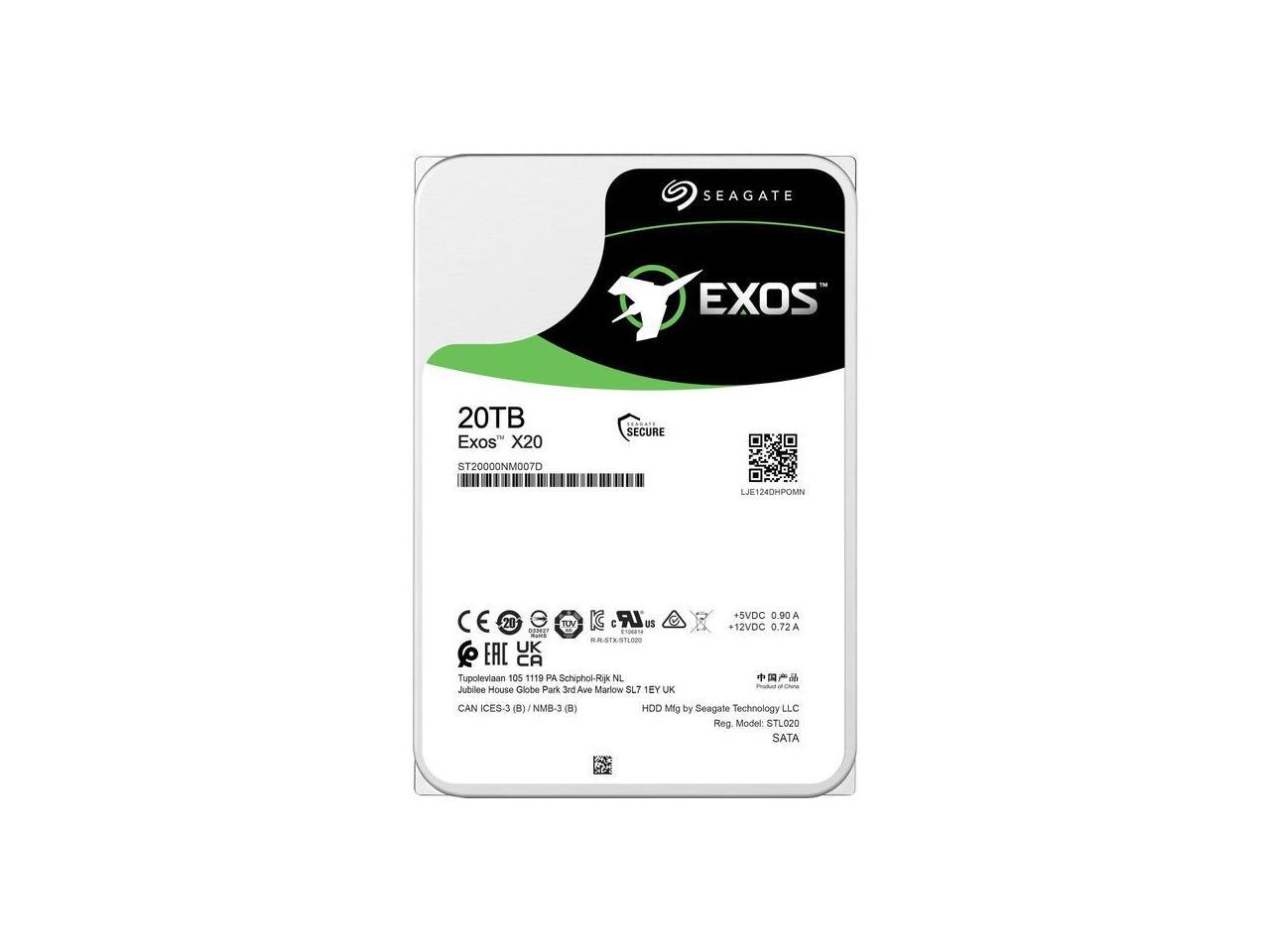 Refurbished Seagate Exos X St Nm D Tb Rpm Mb Cache