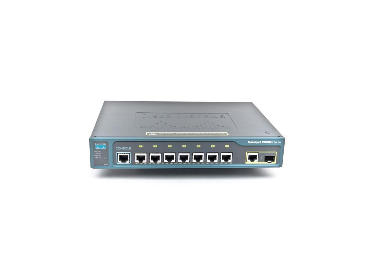 Cisco Compact Switch WS-C2960G-8TC-L ONE-Year Warranty NIB ! 