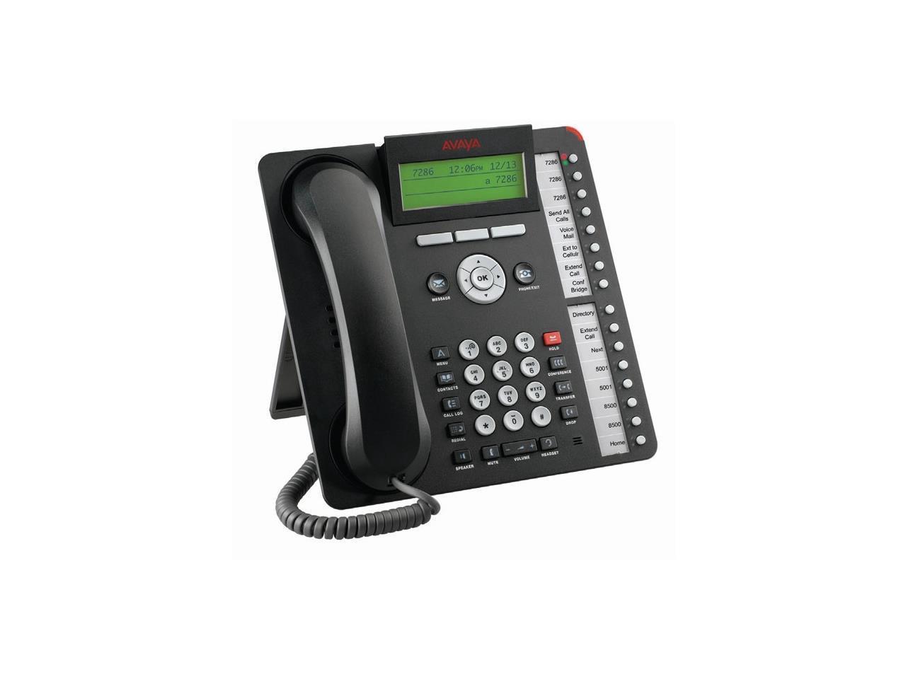 AVAYA 700504843 one-X Deskphone Value Edition 1616, 1616-I IP ...