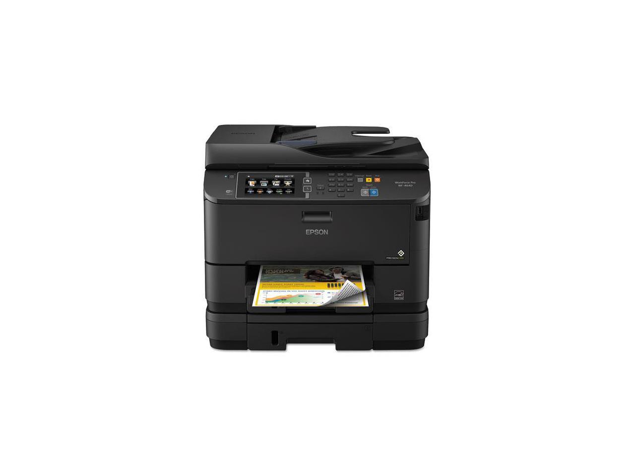 Epson Workforce Pro Wf 4640 C11cd11201 Duplex 4800 Dpi X 1200 Dpi Wirelessusb Color Inkjet 9683