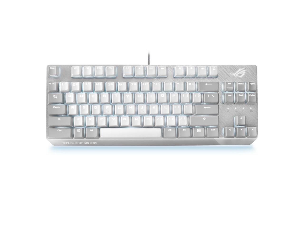 white asus keyboard