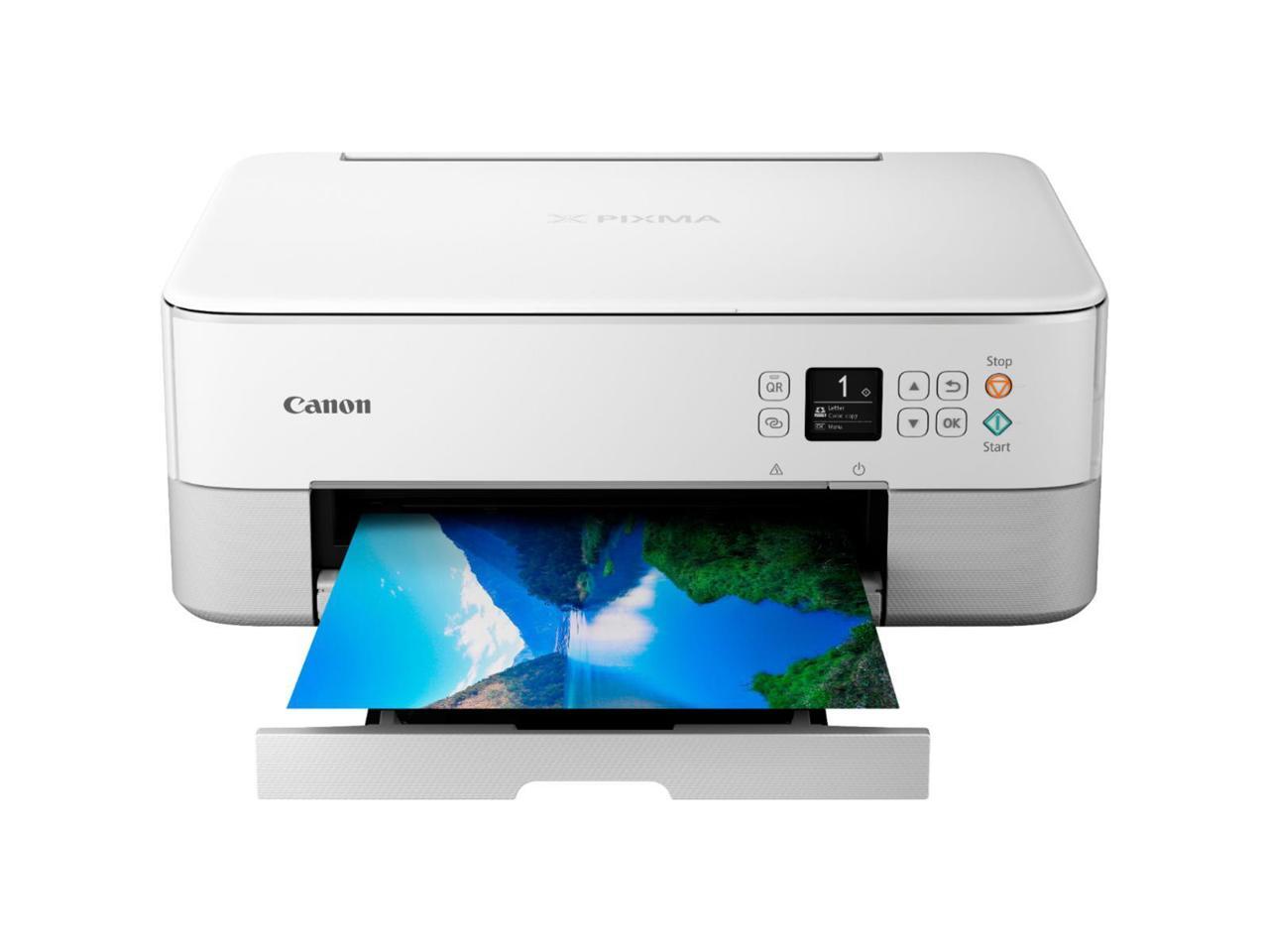 Canon PIXMA TS6420a USB / WiFi InkJet MFC / AllInOne Color White