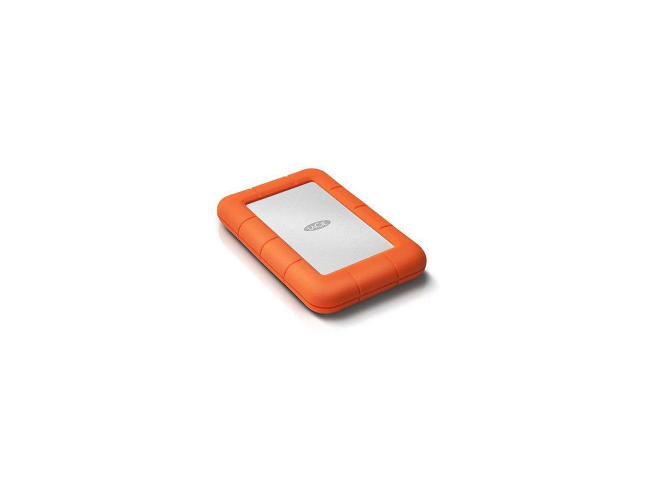 Open Box LaCie 2TB Rugged Mini External Hard Drive USB 3.0 Model